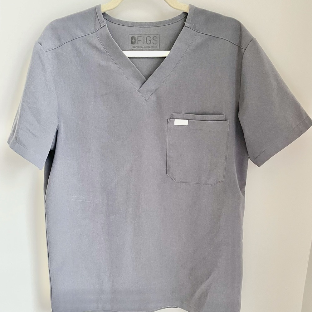 Men’s Grey Figs Scrub Set